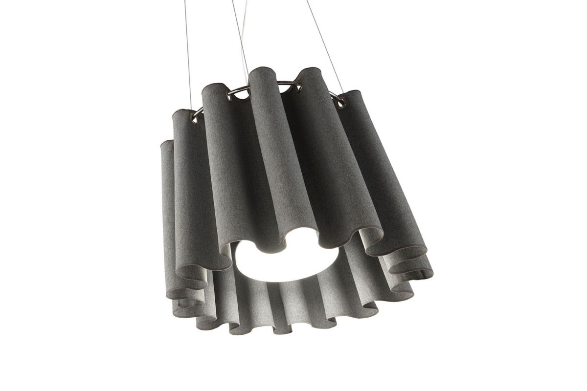 Suspension acoustique, luminaire acoustique, Caimi, clasp ring