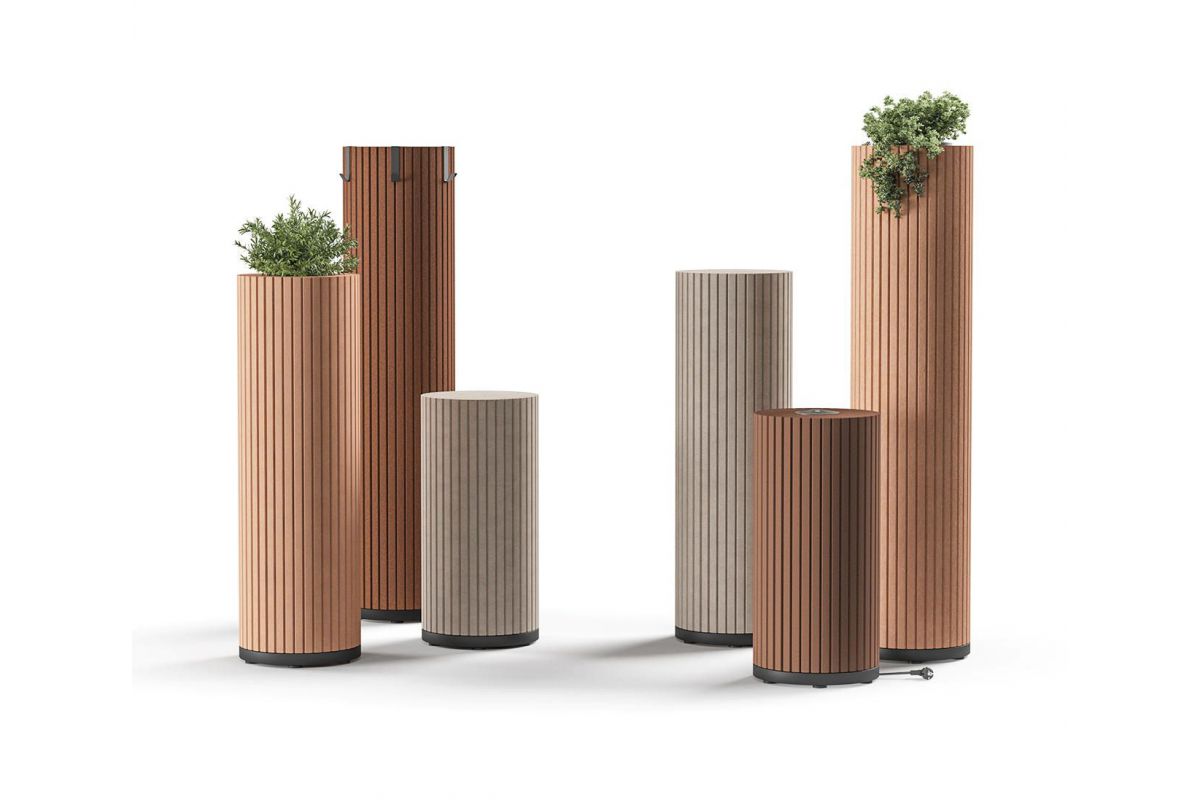 Colonne acoustique parthos, mobilier acoustique