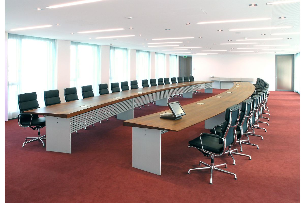 Zoom By Mobimex Tix Conference Bois Massif Round Office